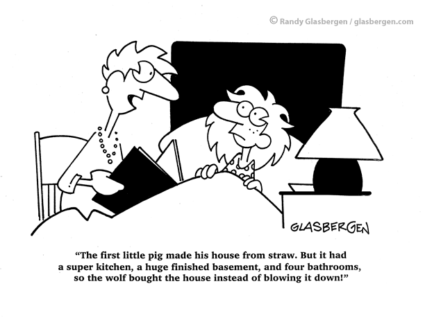 Cartoons About Bedtime Randy Glasbergen Glasbergen Cartoon Service 