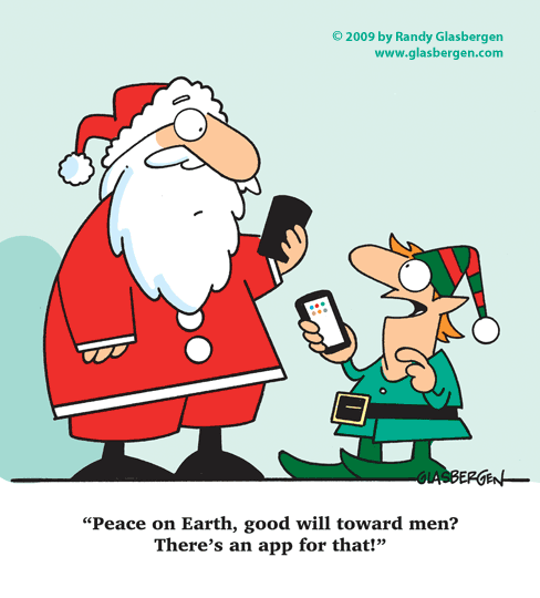 Funny Christmas Cards Archives - Randy Glasbergen 