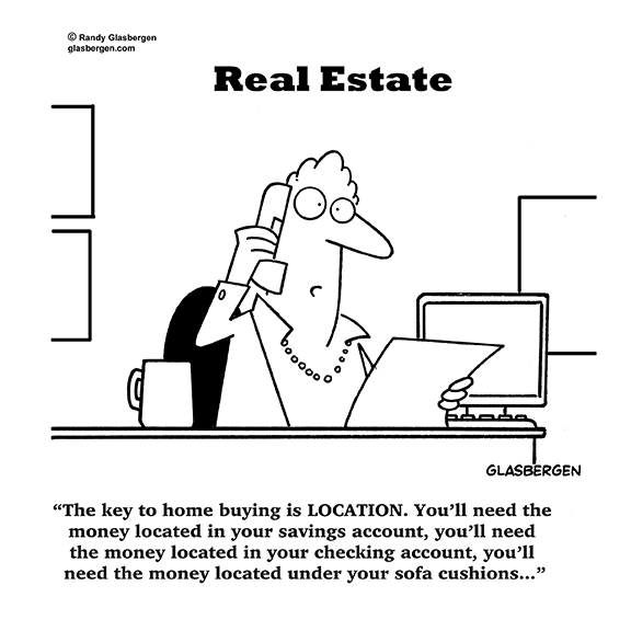 Real Estate Cartoons - Randy Glasbergen - Glasbergen 